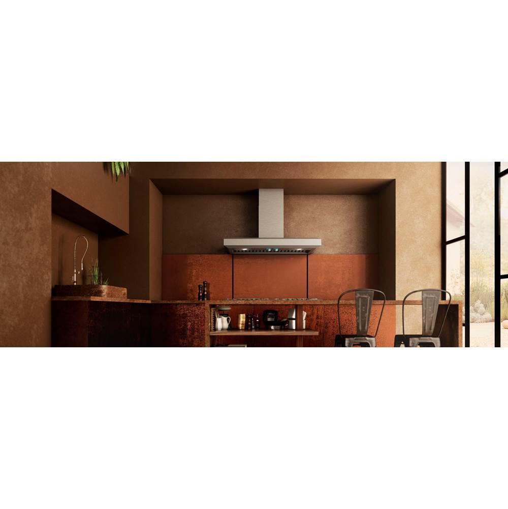 Elica - Vavano Wall Mount Range Hood - Stainless Steel