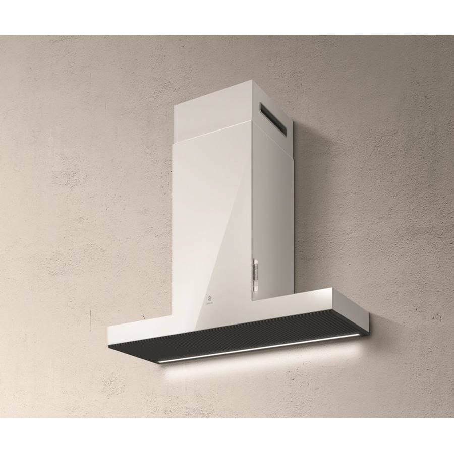Elica - Haiku Wall Mount Range Hood - White Krion