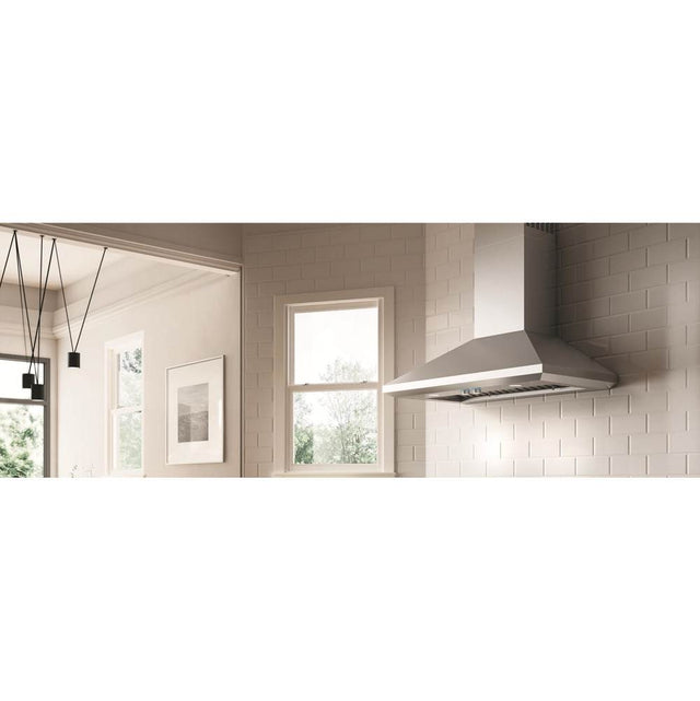 Elica - Leone Wall Mount Range Hood - Stainless Steel