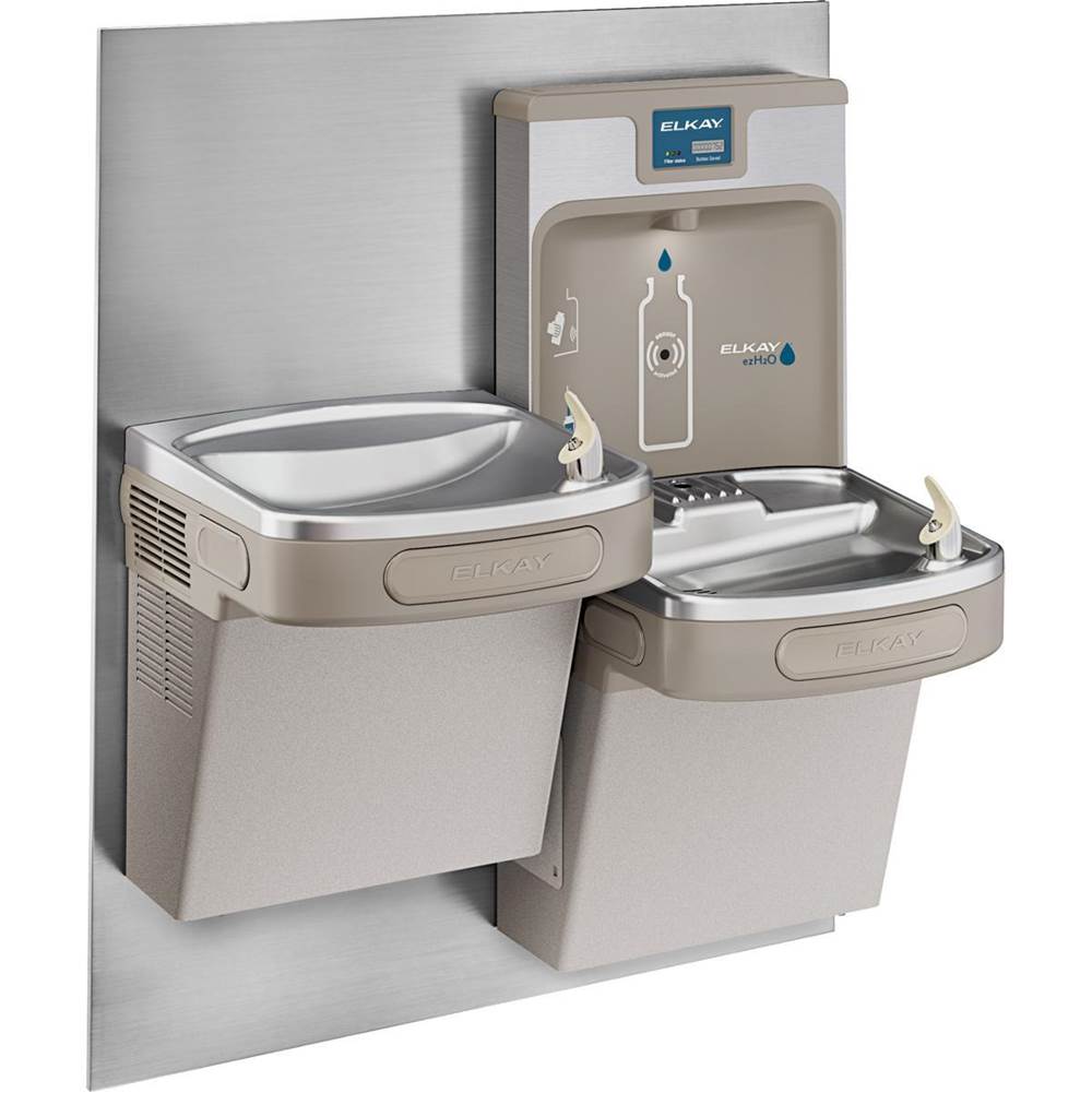 Stainless Steel Back Panel for Bi-Level EZ  Bottle Filling Station