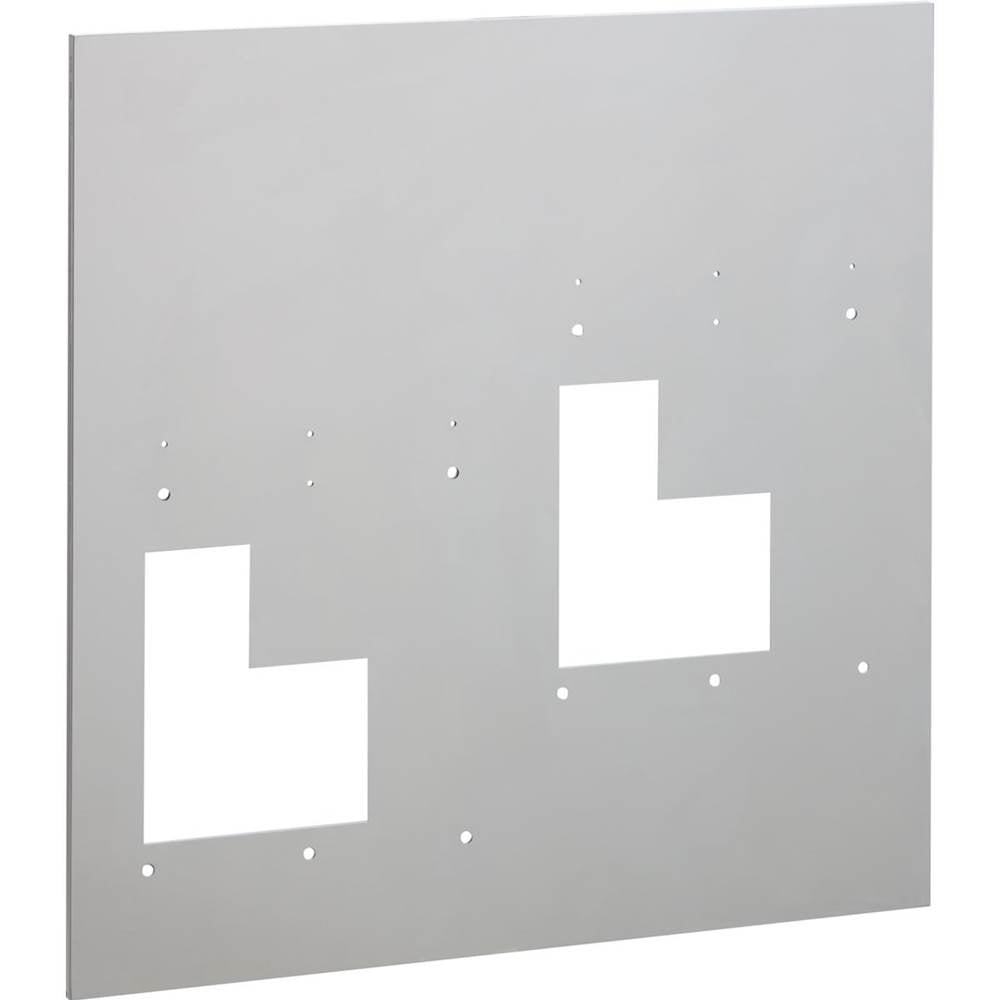 Elkay - Accessory - Wall Plate (Lo-Hi Bi-Level) for EZ style bi-level  models - Stainless Steel