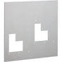 Elkay - Accessory - Wall Plate (Lo-Hi Bi-Level) for EZ style bi-level  models - Stainless Steel