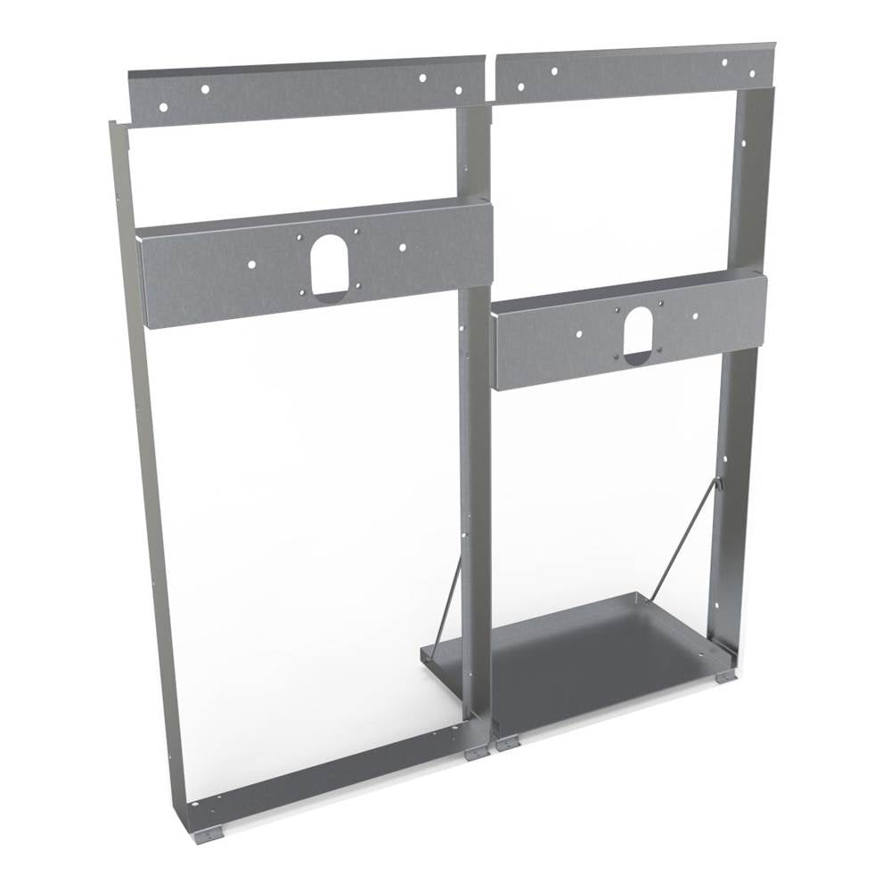 Elkay - Halsey Taylor Mounting Frame for bi-level OVL-II SER/ESR - Galvanized Steel