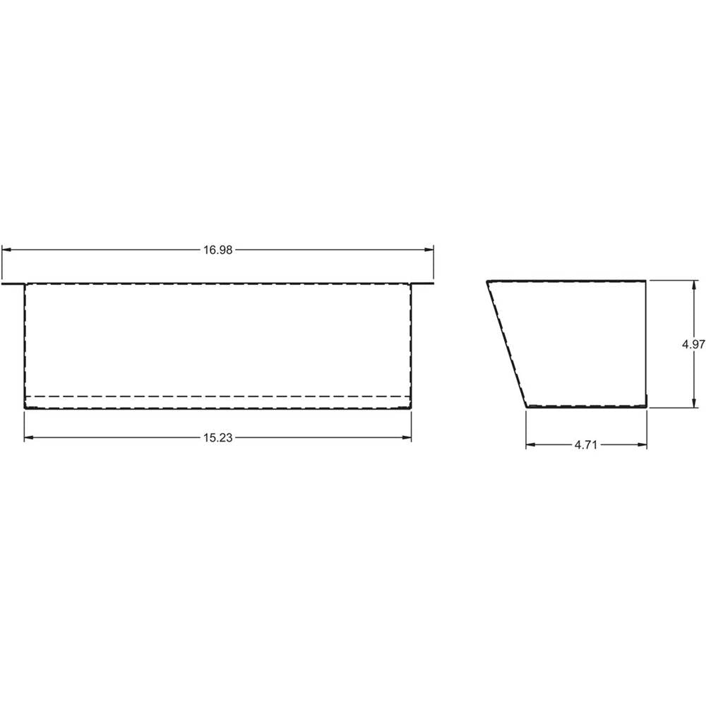 WaterSentry Filter Mounting Cover (Stainless Steel)