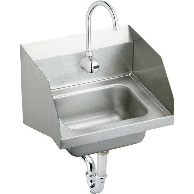 Elkay - SINK & SENSOR FAUCET PACKAGE - Buffed Satin