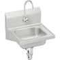 Elkay - SINK & SENSOR FAUCET PACKAGE - Buffed Satin