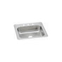 Elkay - 20 Gauge Stainless Steel 25'' x 21.25'' x 6.875'' Single Bowl Drop-in Kitchen Sink - Brushed Satin
