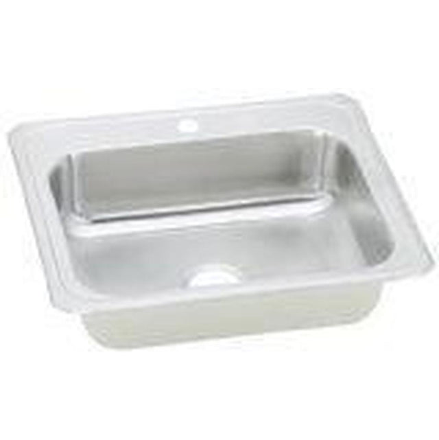 Elkay - 20 Gauge Stainless Steel 25'' x 22'' x 7'' Single Bowl Drop-in Kitchen Sink