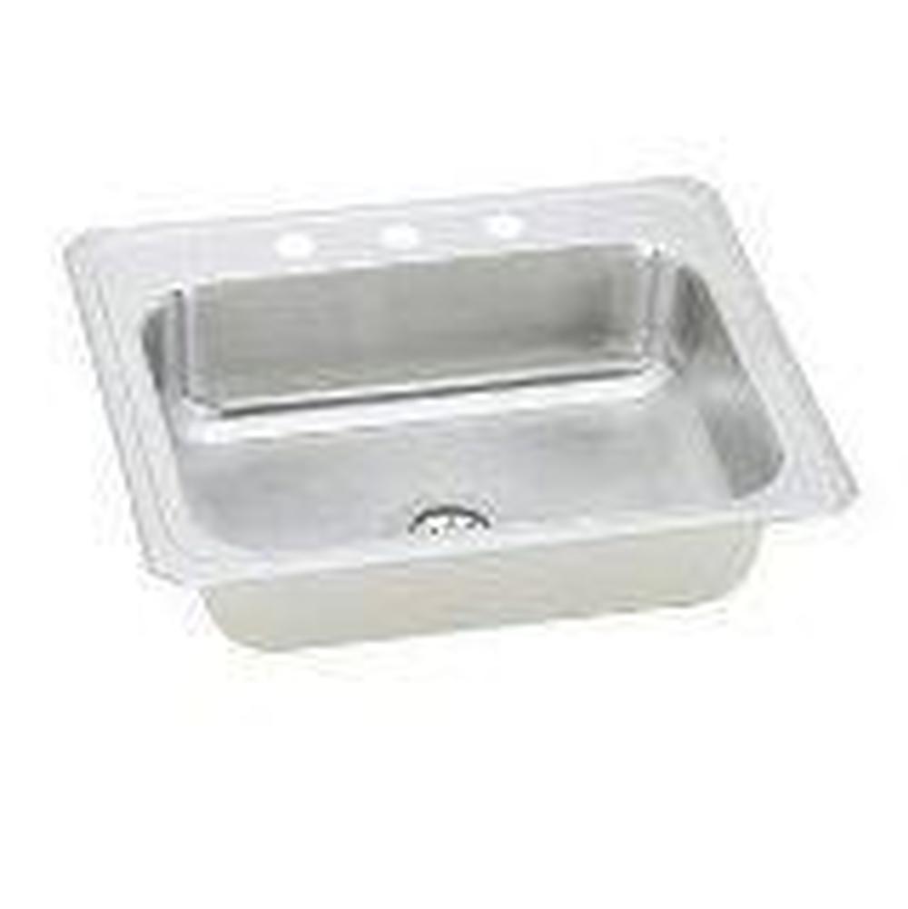 Elkay - 20 Gauge Stainless Steel 31'' x 22'' x 6.875'' Single Bowl Drop-in Kitchen Sink