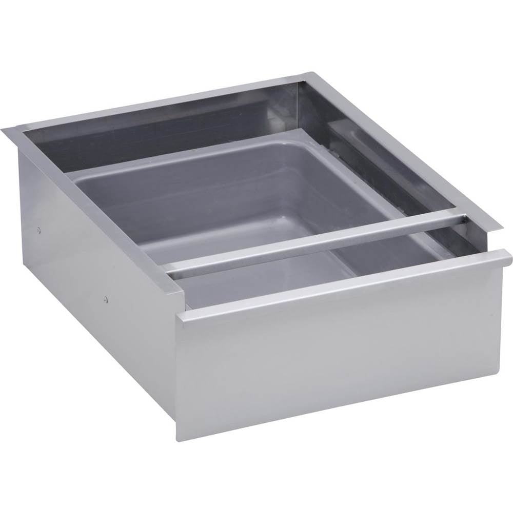 Elkay - Poly Slide Single Drawer, with 15'' x 20'' plastic liner