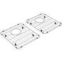Elkay - CROSSTOWN STAINLESS STEEL 12.75'' x 14.25'' x 1.262'' BOTTOM GRID - Polished Stainless Steel
