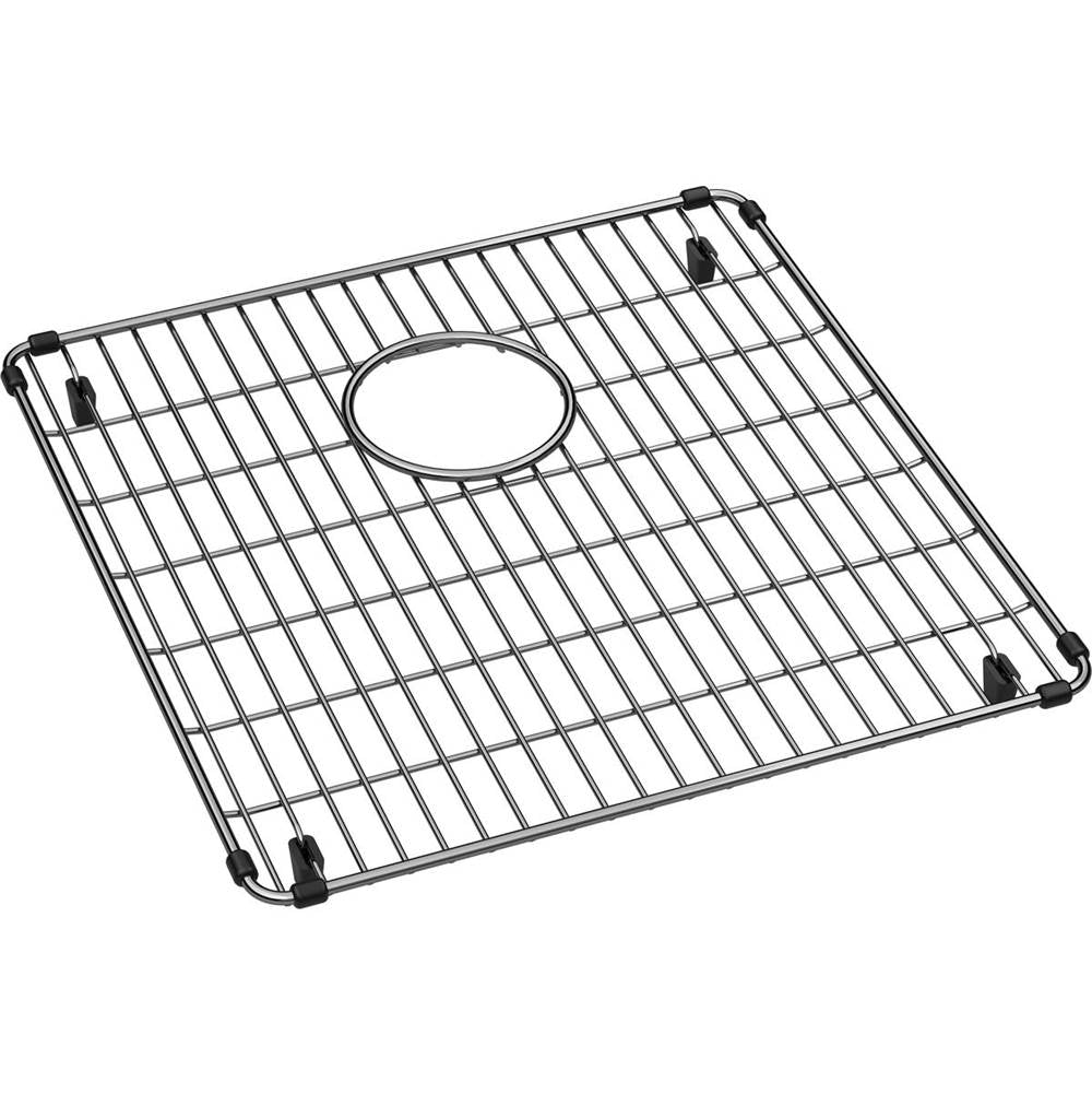 Elkay - Crosstown Stainless Steel 15-5/8'' x 16-1/8'' x 1-1/4'' Bottom Grid - Polished Stainless Steel