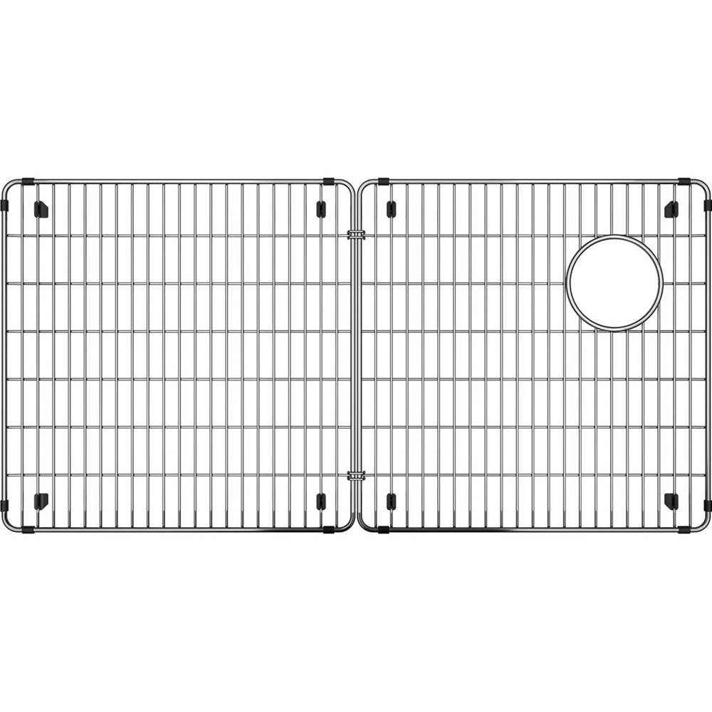 Crosstown Stainless Steel 33-1/8'' x 16-1/8'' x 1-1/4'' Bottom Grid