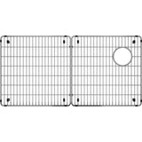 Crosstown Stainless Steel 33-1/8'' x 16-1/8'' x 1-1/4'' Bottom Grid