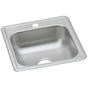 Elkay - 22 Gauge Stainless Steel 17'' x 19'' x 6.1875'' Single Bowl Drop-in Bar/Prep Sink - Satin