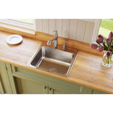 18 Gauge Stainless Steel 22'' x 22'' x 10.125'' Single Bowl Drop-in Kitchen Sink