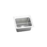 Elkay - 18 Gauge Stainless Steel 25'' x 22'' x 10.375'' Single Bowl Drop-in Kitchen Sink - Lustrous Satin