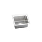 Elkay - 18 Gauge Stainless Steel 25'' x 22'' x 10.375'' Single Bowl Top Mount Kitchen Sink - Lustertone