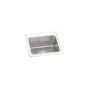 Elkay - 18 Gauge Stainless Steel 25'' x 22'' x 10.375'' Single Bowl Drop-in Kitchen Sink Kit - Lustrous Satin