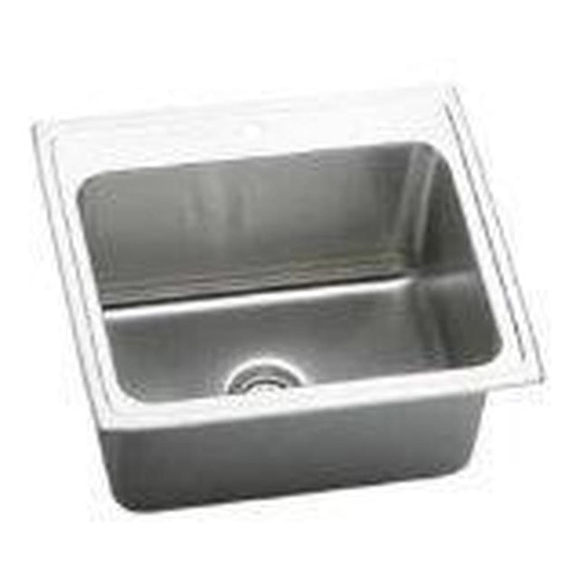 Elkay - 18 Gauge Stainless Steel 25'' x 22'' x 12.125'' Single Bowl Drop-in Kitchen Sink