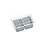 Elkay - 18 Gauge Stainless Steel 33'' x 22'' x 10.125'' Double Bowl Top Mount Kitchen Sink - Lustrous Highlighted Satin