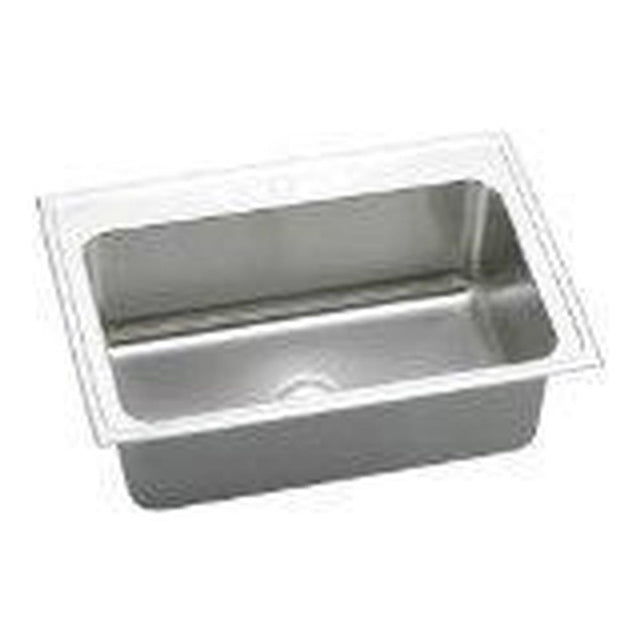 Elkay - 18 Gauge Stainless Steel 33'' x 22'' x 10.125'' Single Bowl Drop-in Kitchen Sink