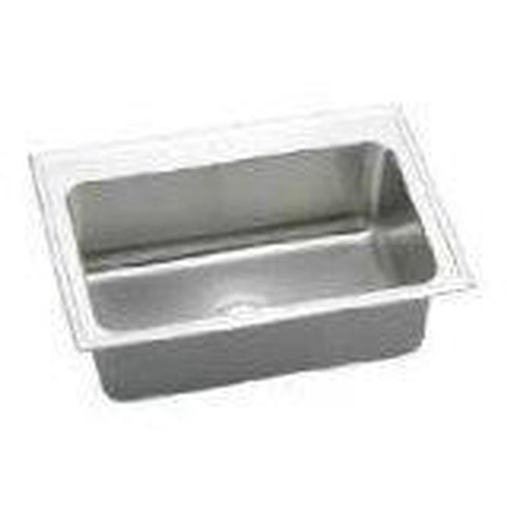 Elkay - 18 Gauge Stainless Steel 33'' x 22'' x 11.625'' Single Bowl Drop-in Kitchen Sink