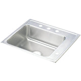 Elkay - 18 Gauge Stainless Steel 25'' x 22'' x 5.5'' Single Bowl Drop-in Sink - Lustrous Satin