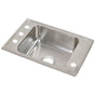 Elkay - 18 Gauge Stainless Steel 25'' x 17'' x 4'' Single Bowl Drop-in Sink - Lustrous Satin
