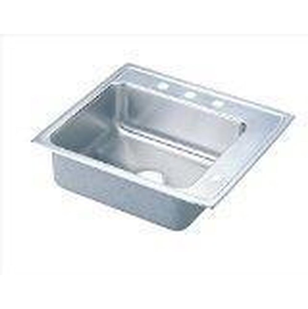 Elkay - 18 Gauge Stainless Steel 25'' x 22'' x 5.5'' Single Bowl Drop-in Sink