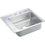 Elkay - 18 Gauge Stainless Steel 25'' x 22'' x 5.5'' Single Bowl Drop-in Sink - Lustrous Satin