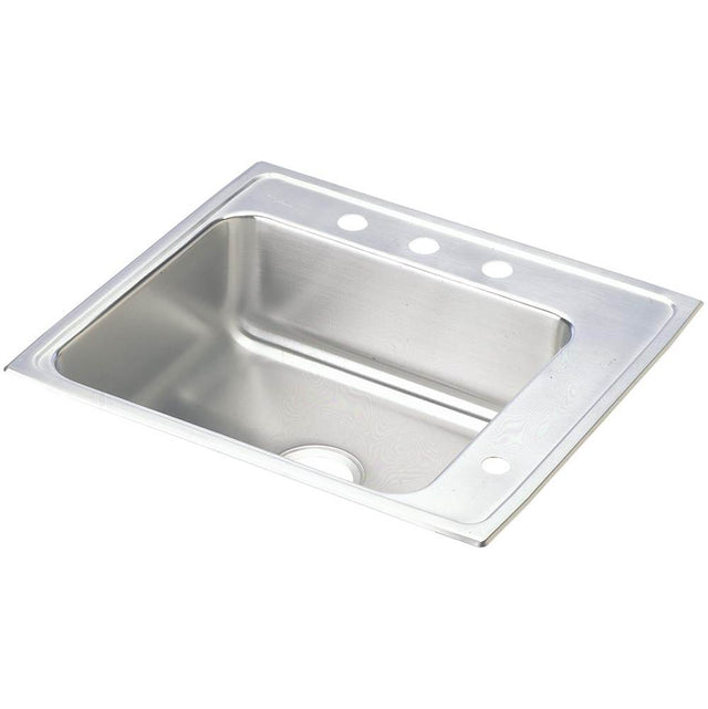 Elkay - 18 Gauge Stainless Steel 22'' x 19.5'' x 4.5'' Single Bowl Drop-in Sink - Lustrous Satin