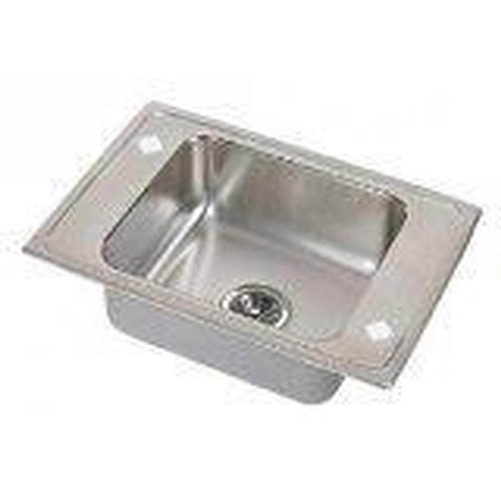 Elkay - 18 Gauge Stainless Steel 25'' x 17'' x 6.5'' Single Bowl Drop-in Sink