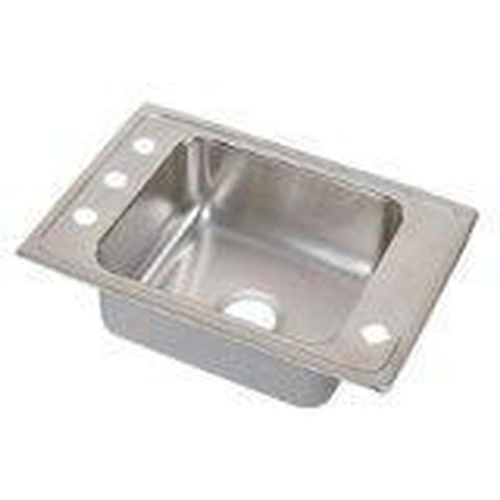 Elkay - 18 Gauge Stainless Steel 31'' x 19.5'' x 5.5'' Single Bowl Drop-in Sink