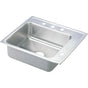Elkay - 18 Gauge Stainless Steel 22'' x 19.5'' x 7.5'' Single Bowl Drop-in Sink - Lustrous Satin