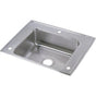 Elkay - 18 Gauge Stainless Steel 28'' x 22'' x 4'' Single Bowl Drop-in Sink Kit - Lustrous Satin