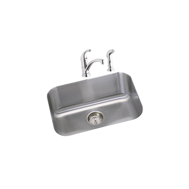 Elkay - DISCONTINUED - USE DXUH2115 sink, LK1501CR faucet, D1125 drain separately - Radiant Satin