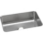 Elkay - 18 Gauge Stainless Steel 26.5'' x 18.5'' x 8'' Single Bowl Undermount Kitchen Sink - Radiant Satin