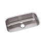 Elkay - 18 Gauge Stainless Steel 30.5'' x 18.25'' x 8'' Single Bowl Undermount Kitchen Sink - Radiant Satin