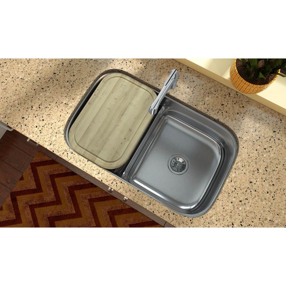 Hardwood 13-1/2'' x 19-1/4'' x 1'' Cutting Board