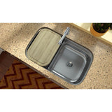 Hardwood 13-1/2'' x 19-1/4'' x 1'' Cutting Board