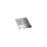 Elkay - 18 Gauge Stainless Steel 13.5'' x 18.5'' x 9'' Single Bowl Undermount Bar/Prep Sink - Polished Satin