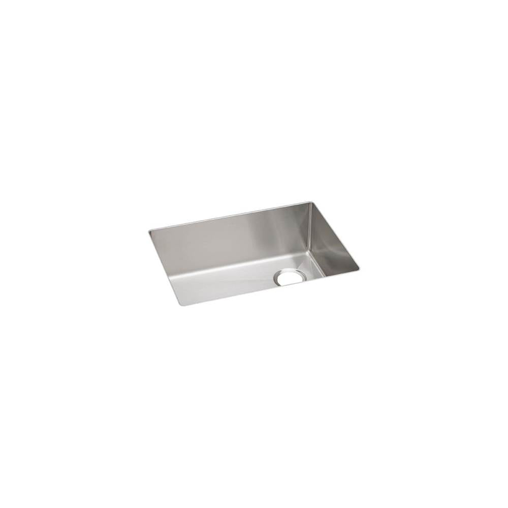 Elkay - 18 Gauge Stainless Steel 25.5'' x 18.5'' x 9'' Single Bowl Undermount Kitchen Sink - Polished Satin
