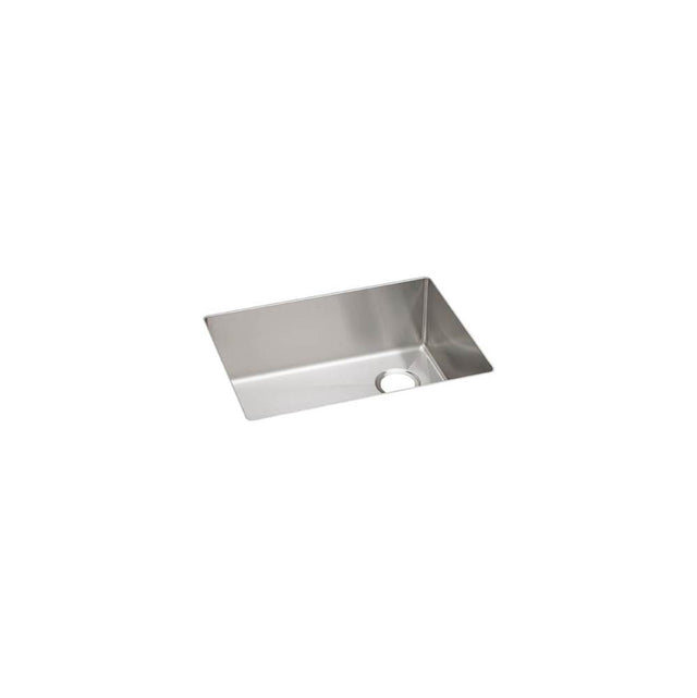 Elkay - 18 Gauge Stainless Steel 25.5'' x 18.5'' x 9'' Single Bowl Undermount Kitchen Sink - Polished Satin