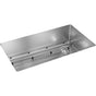 Elkay - 18 Gauge Stainless Steel 31.5'' x 18.5'' x 9'' Single Bowl Undermount Kit - Polished Satin