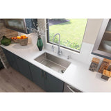 18 Gauge Stainless Steel 31.5'' x 18.5'' x 9'' Single Bowl Undermount Kitchen Sink
