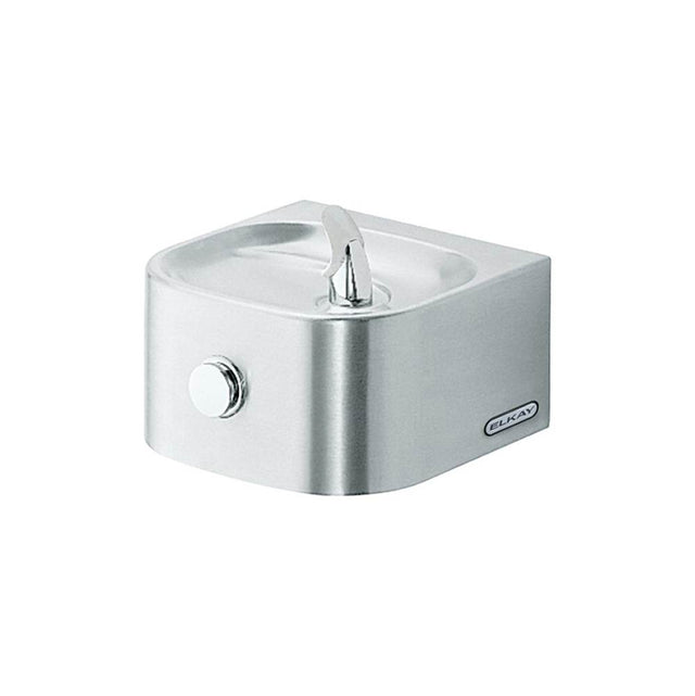 Elkay - Soft Sides Single Fountain Non-Filtered Non-Refrigerated, Freeze Resistant Stainless - Stainless Steel