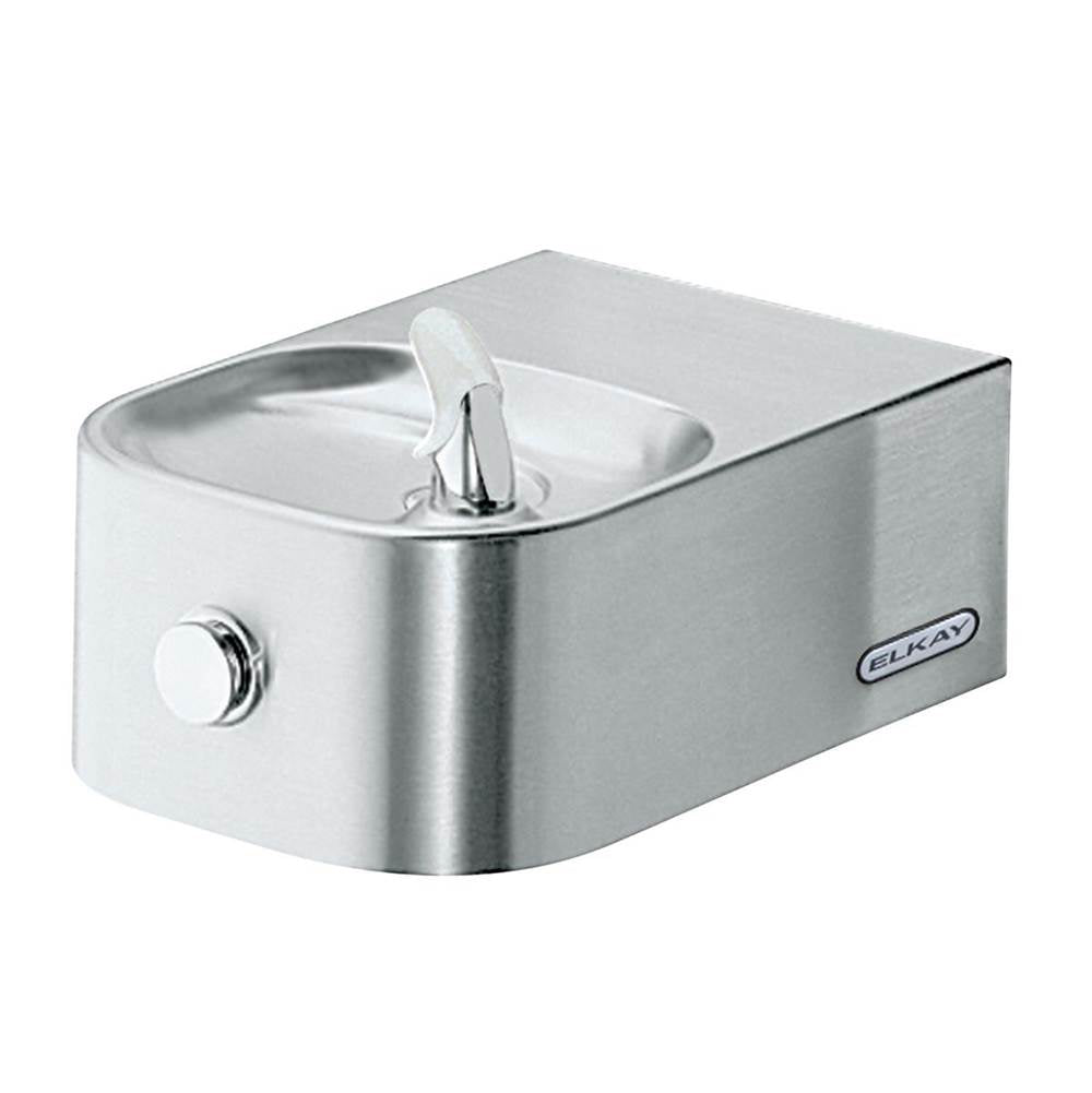 Elkay - Soft Sides Single Fountain Non-Filtered Non-Refrigerated, Freeze Resistant Stainless - Stainless Steel