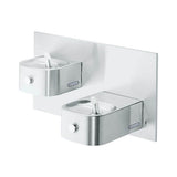 Elkay - Soft Sides Bi-Level Fountain Non-Filtered Non-Refrigerated, Stainless - Stainless Steel