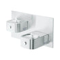 Elkay - Soft Sides Bi-Level Fountain Non-Filtered Non-Refrigerated, Stainless - Stainless Steel